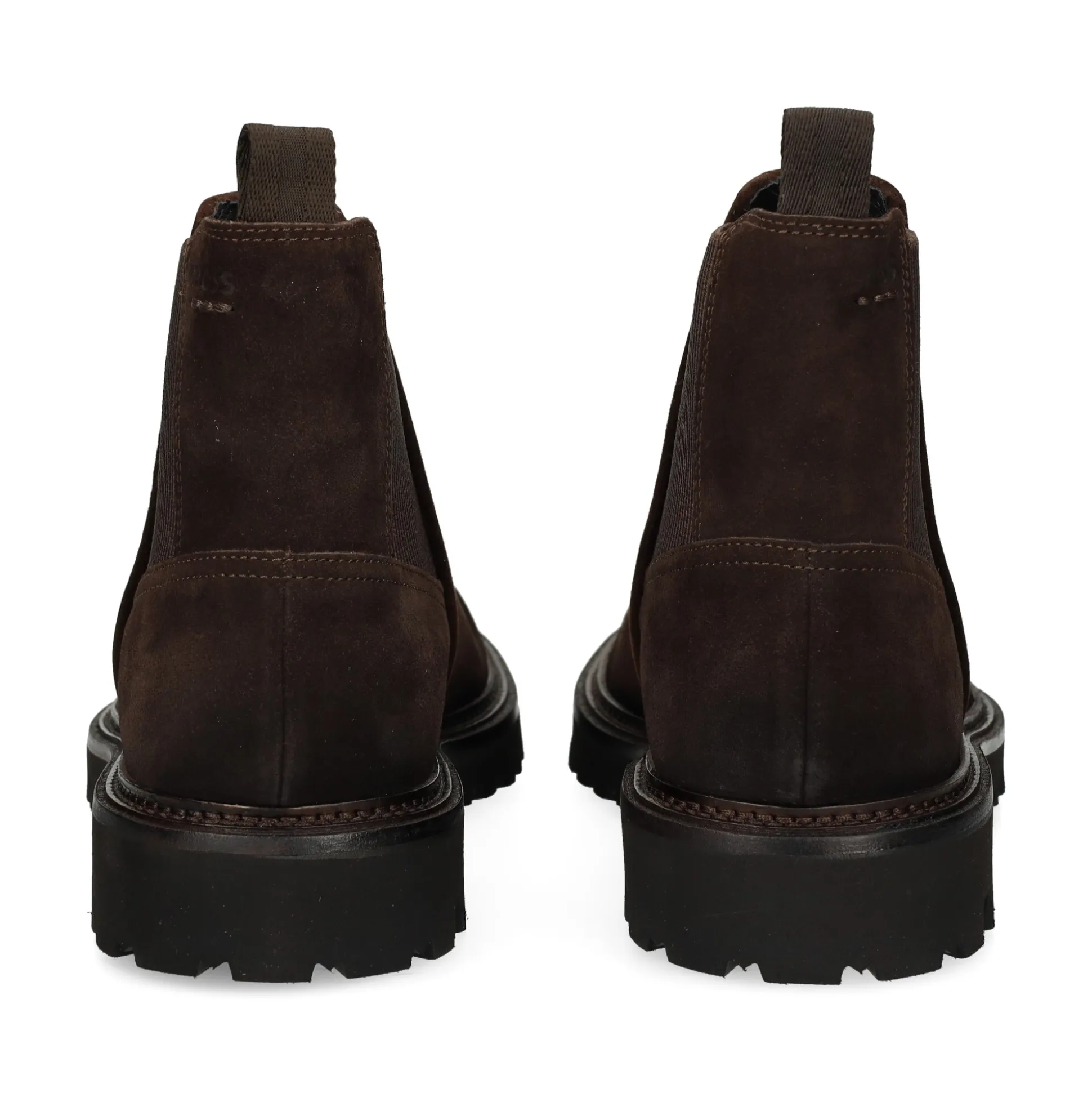 BOSS Botines de Hombre Julyo_Cheb_sde 202 Dark Brown