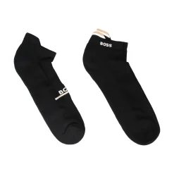BOSS Calcetines 2P AS Iconic Loop CC 102765 001 NEGRO