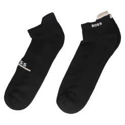 BOSS Calcetines 2P AS Iconic Loop CC 102765 001 NEGRO