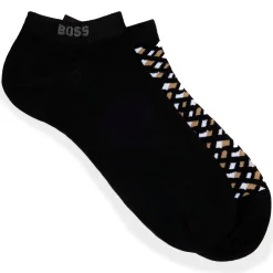 BOSS Calcetines 2P AS Monogram CC 001 NEGRO