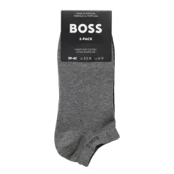 BOSS Calcetines 2P AS Uni Colors 033 Medium Grey