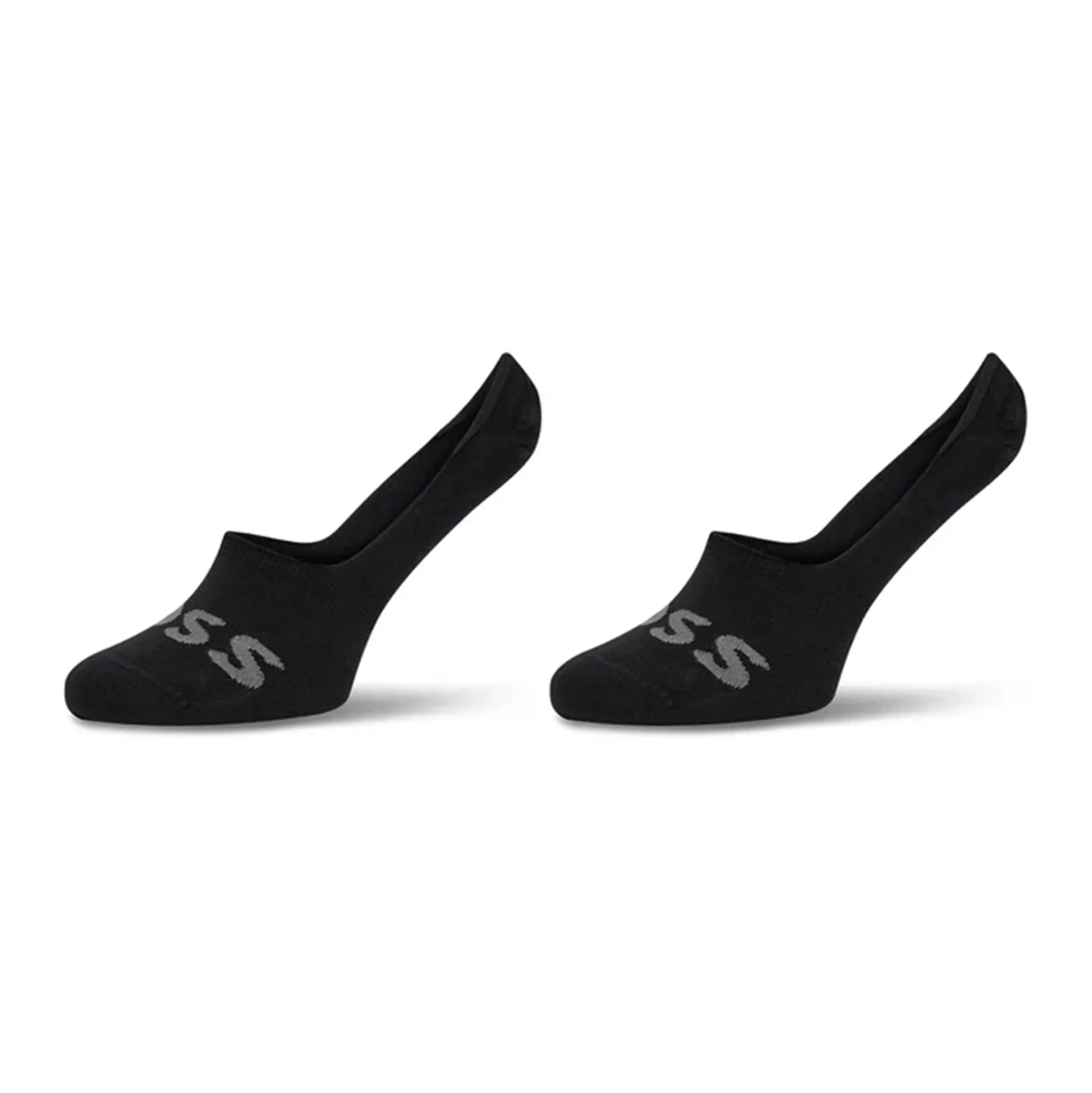 BOSS Calcetines 2P SL Uni Logo CC 10260228 001 NEGRO