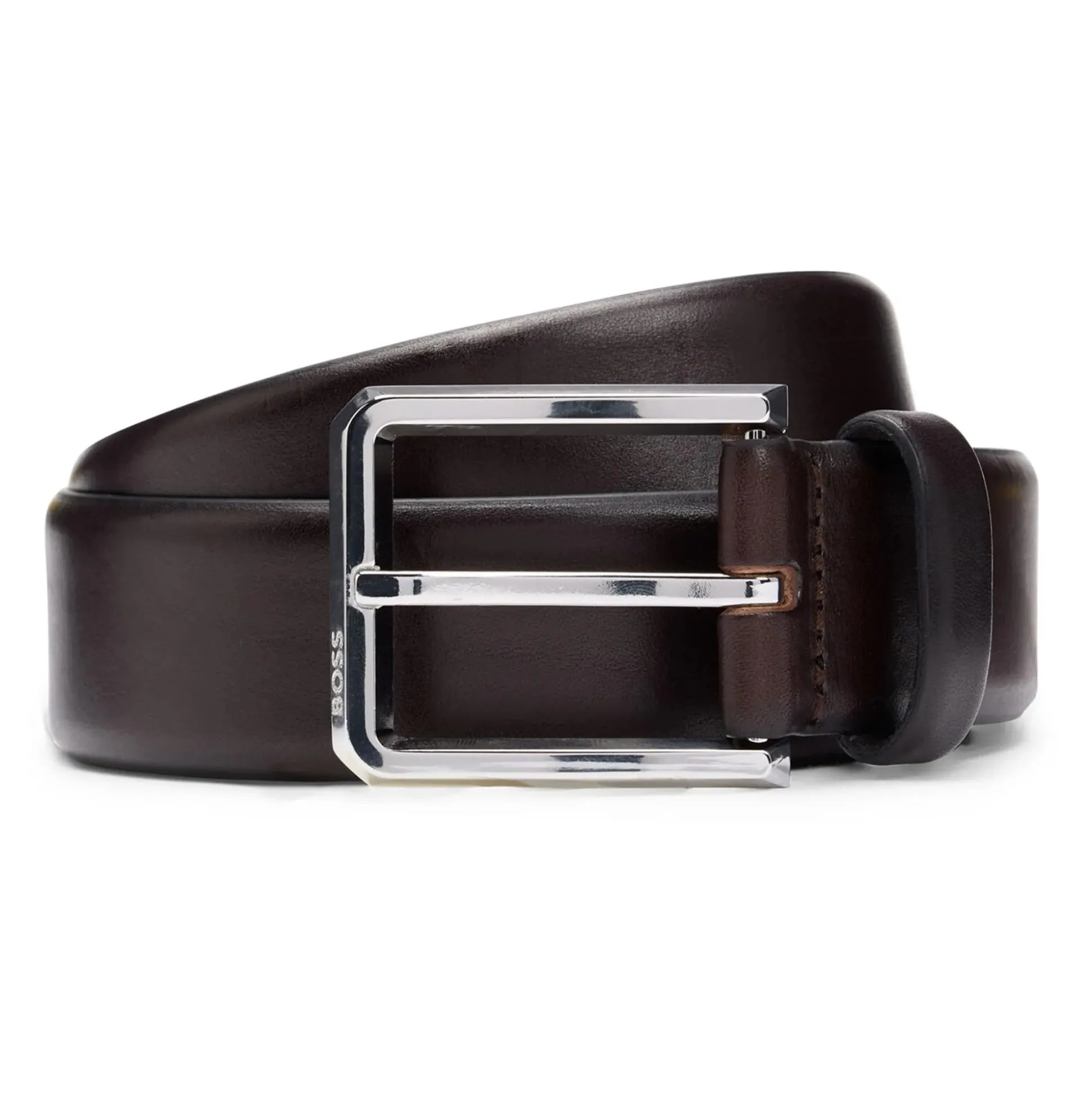 BOSS Cinturones Caleb_Sz35 201 DARK BROWN