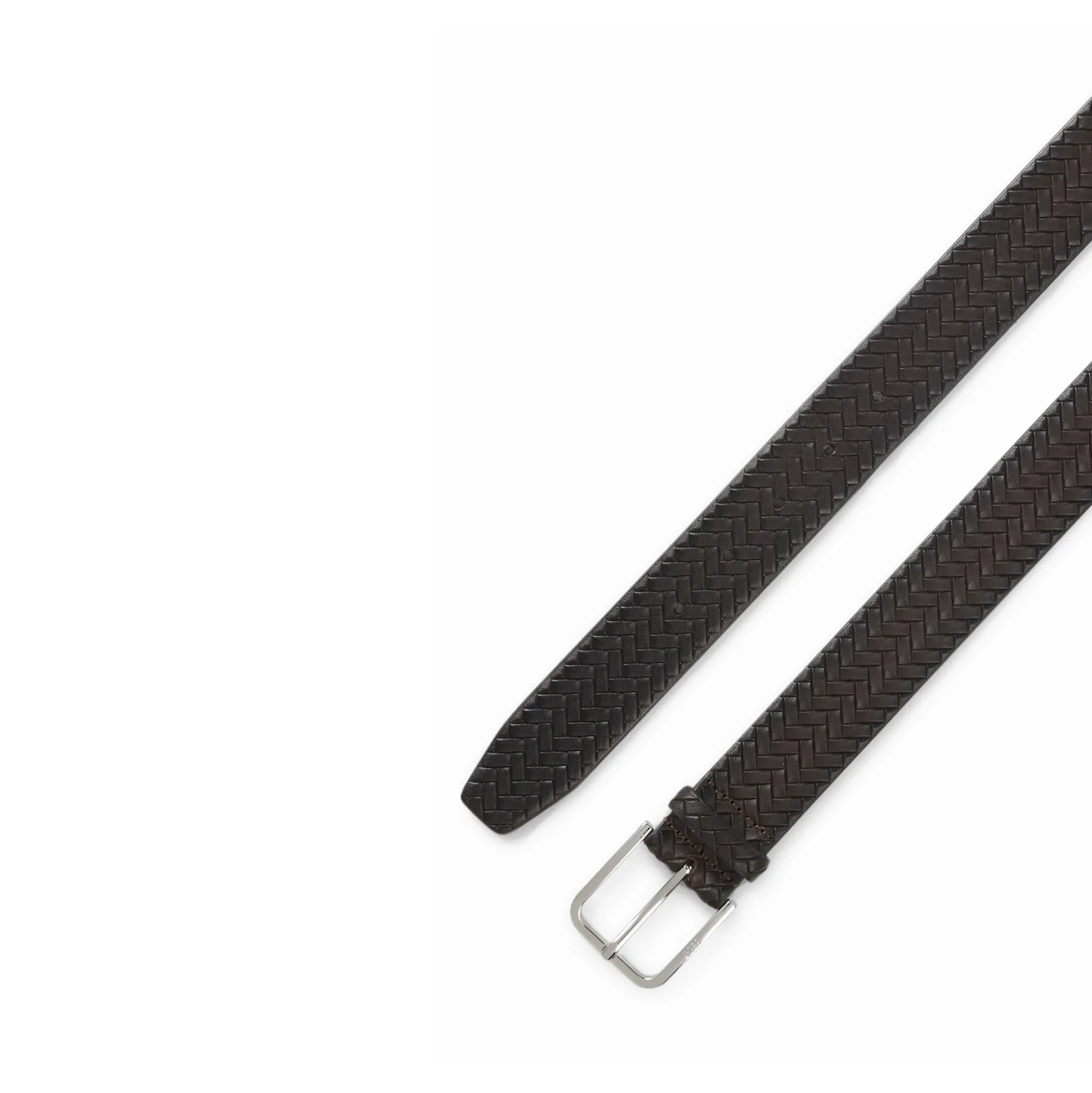 BOSS Cinturones Madison-B1_WnPr_Sz35 102261 205 DARK BROWN