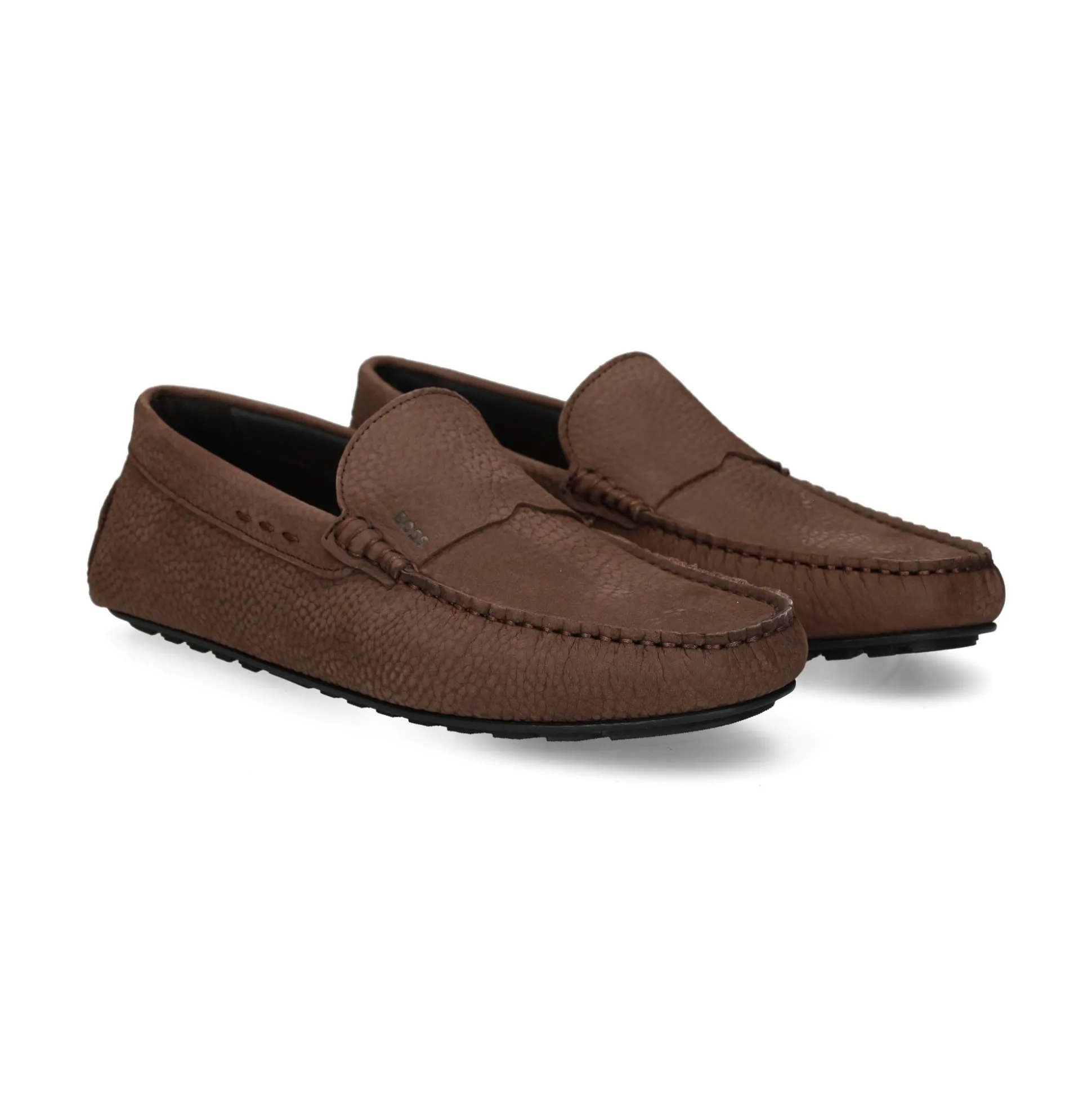 BOSS Mocasines de Hombre Noel_Mocc_tbnu 205 DARK BROWN