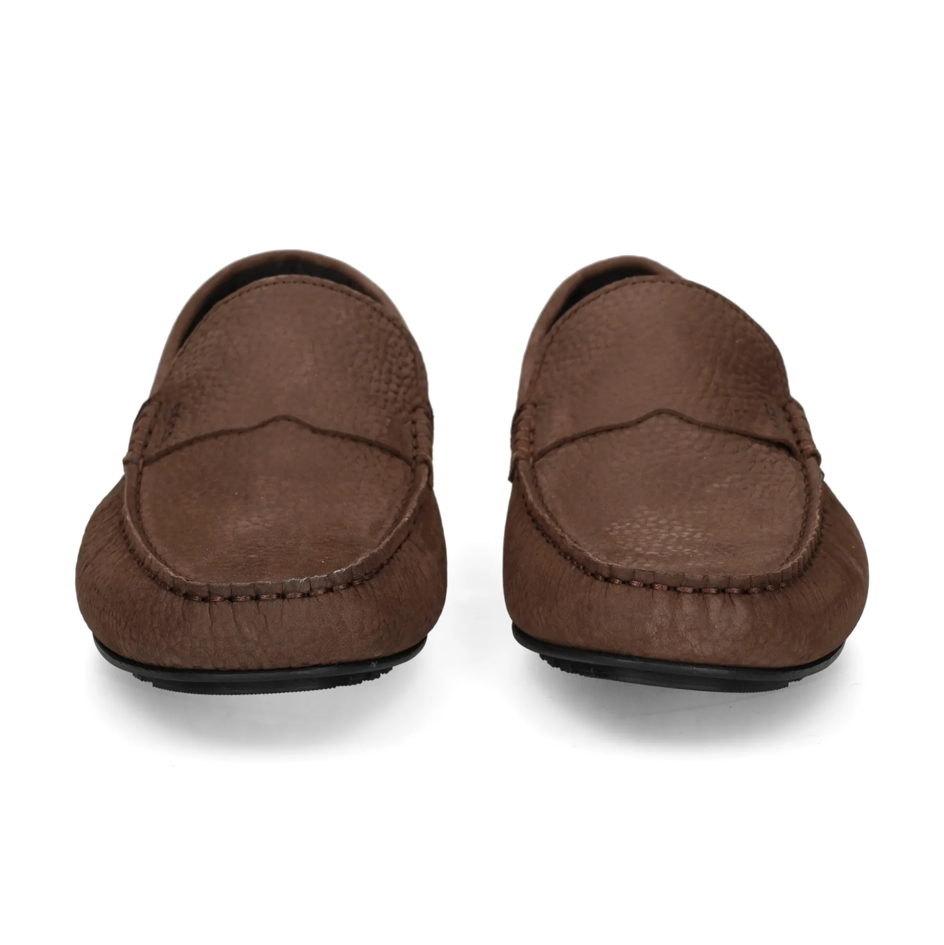 BOSS Mocasines de Hombre Noel_Mocc_tbnu 205 DARK BROWN