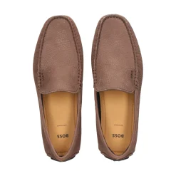BOSS Mocasines de Hombre Noel_Mocc_tbnu 205 DARK BROWN