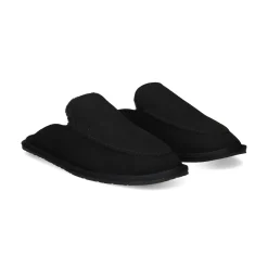 BOSS Pantuflas de Hombre Home_Mule_msfr 001 NEGRO