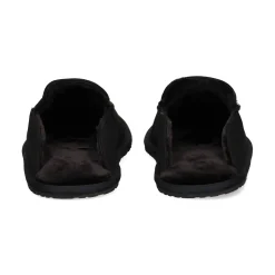 BOSS Pantuflas de Hombre Home_Mule_msfr 001 NEGRO