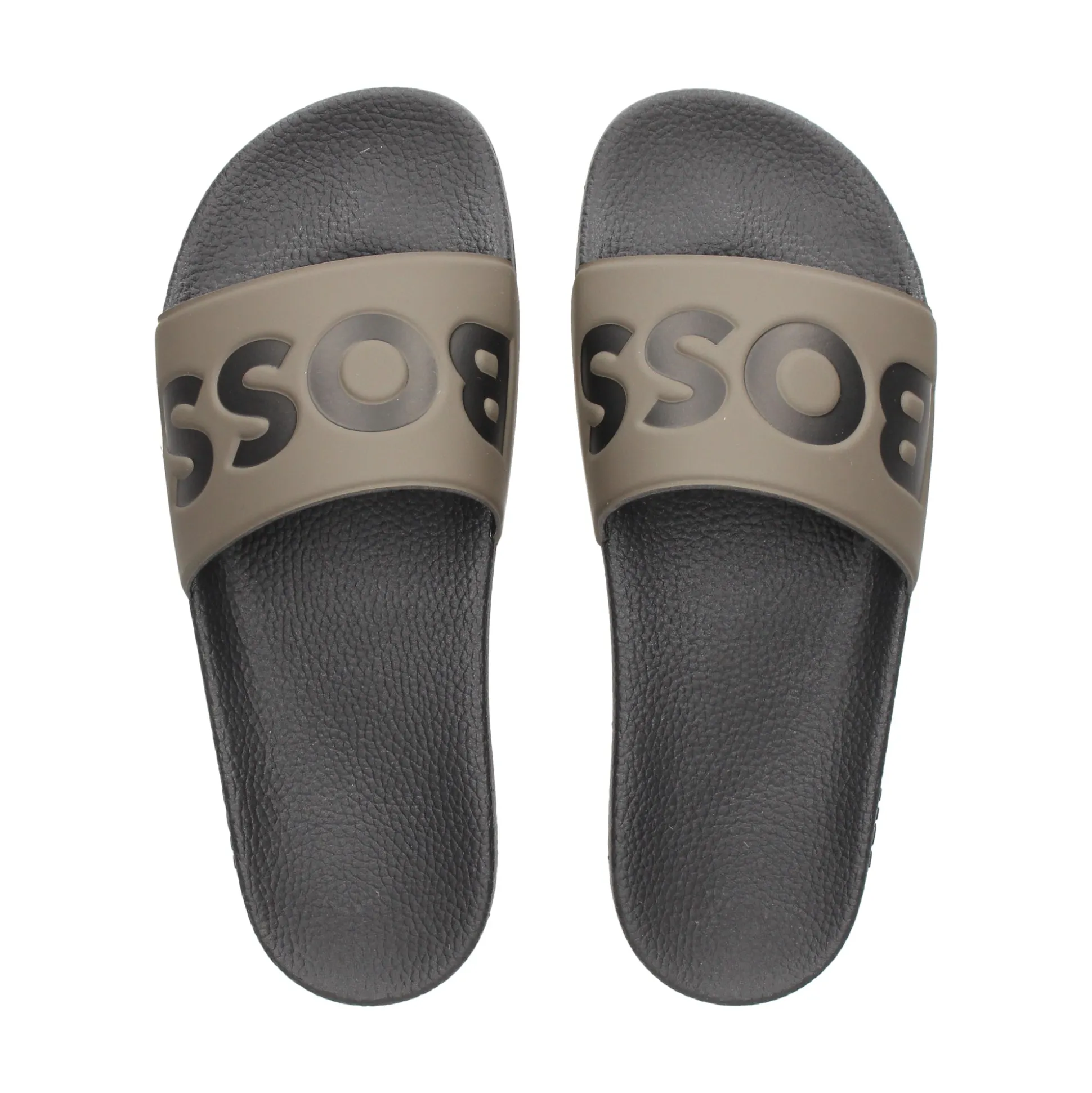 BOSS Sandalias de Hombre Aryeh_Slid_npvlg 342-Open Green
