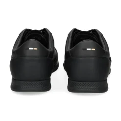 BOSS Zapatillas de Hombre Nitan_Tenn_mn 005 BLACK