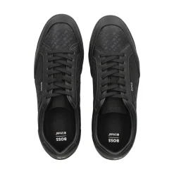 BOSS Zapatillas de Hombre Nitan_Tenn_mn 005 BLACK