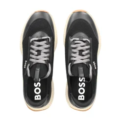 BOSS Zapatillas de Hombre TTNM EVO_Slon_kntlt 002 NEGRO