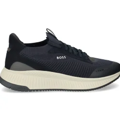 BOSS Zapatillas de Hombre TTNM EVO_Slon_knrsd 401 DARK BLUE