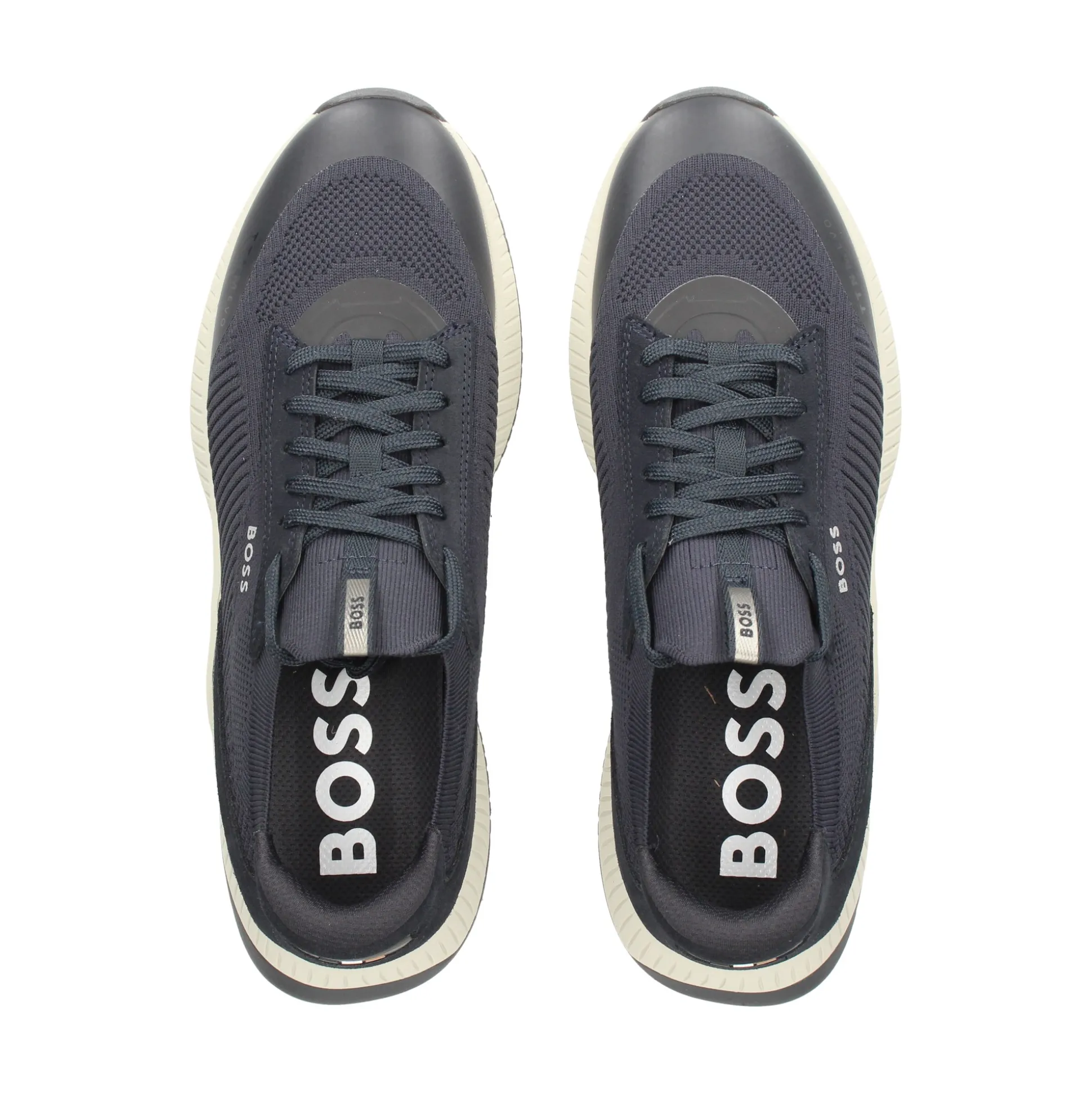 BOSS Zapatillas de Hombre TTNM EVO_Slon_knrsd 401 DARK BLUE