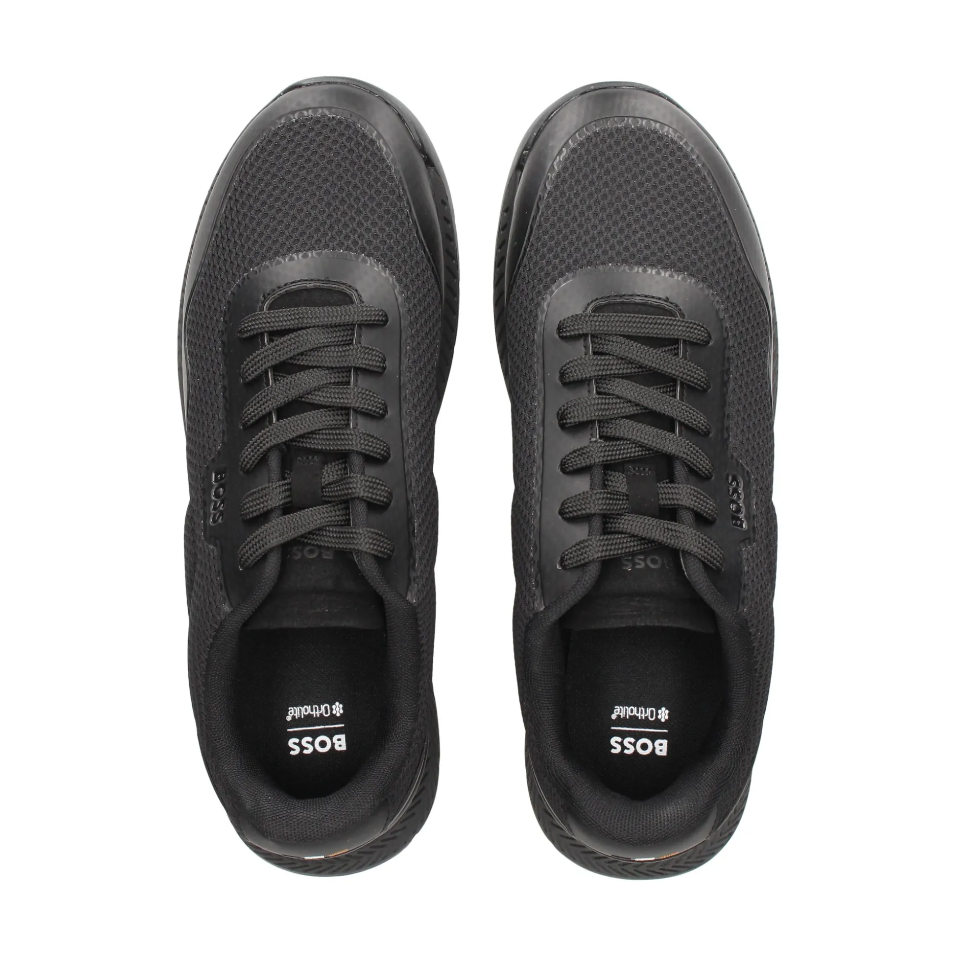 BOSS Zapatillas de Hombre Titanium_Runn_meth 005 BLACK