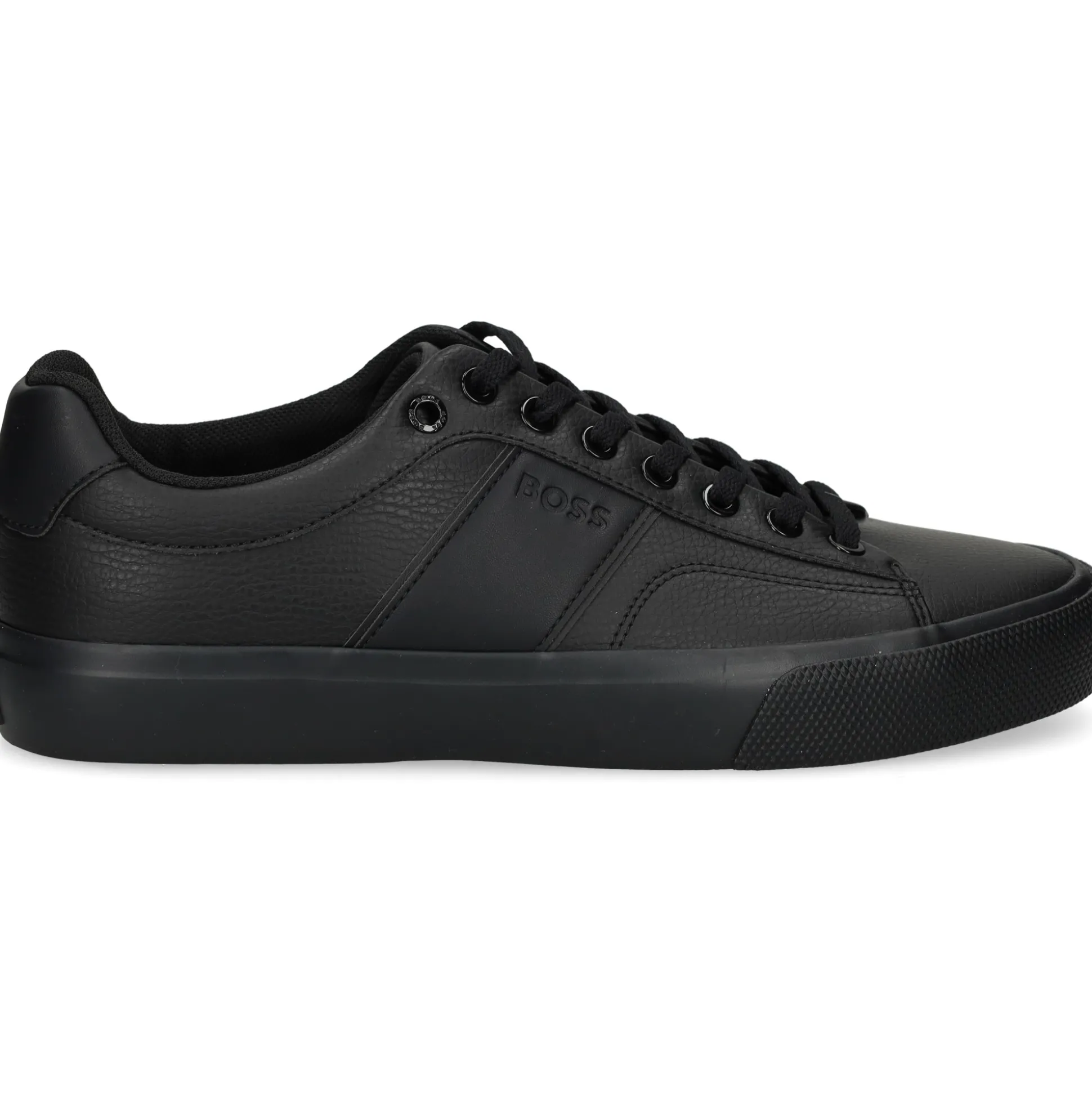 BOSS Zapatillas de Hombre Aiden_Tenn_grltp 005 BLACK