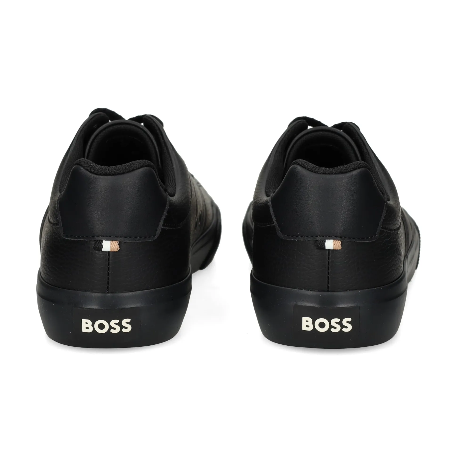 BOSS Zapatillas de Hombre Aiden_Tenn_grltp 005 BLACK