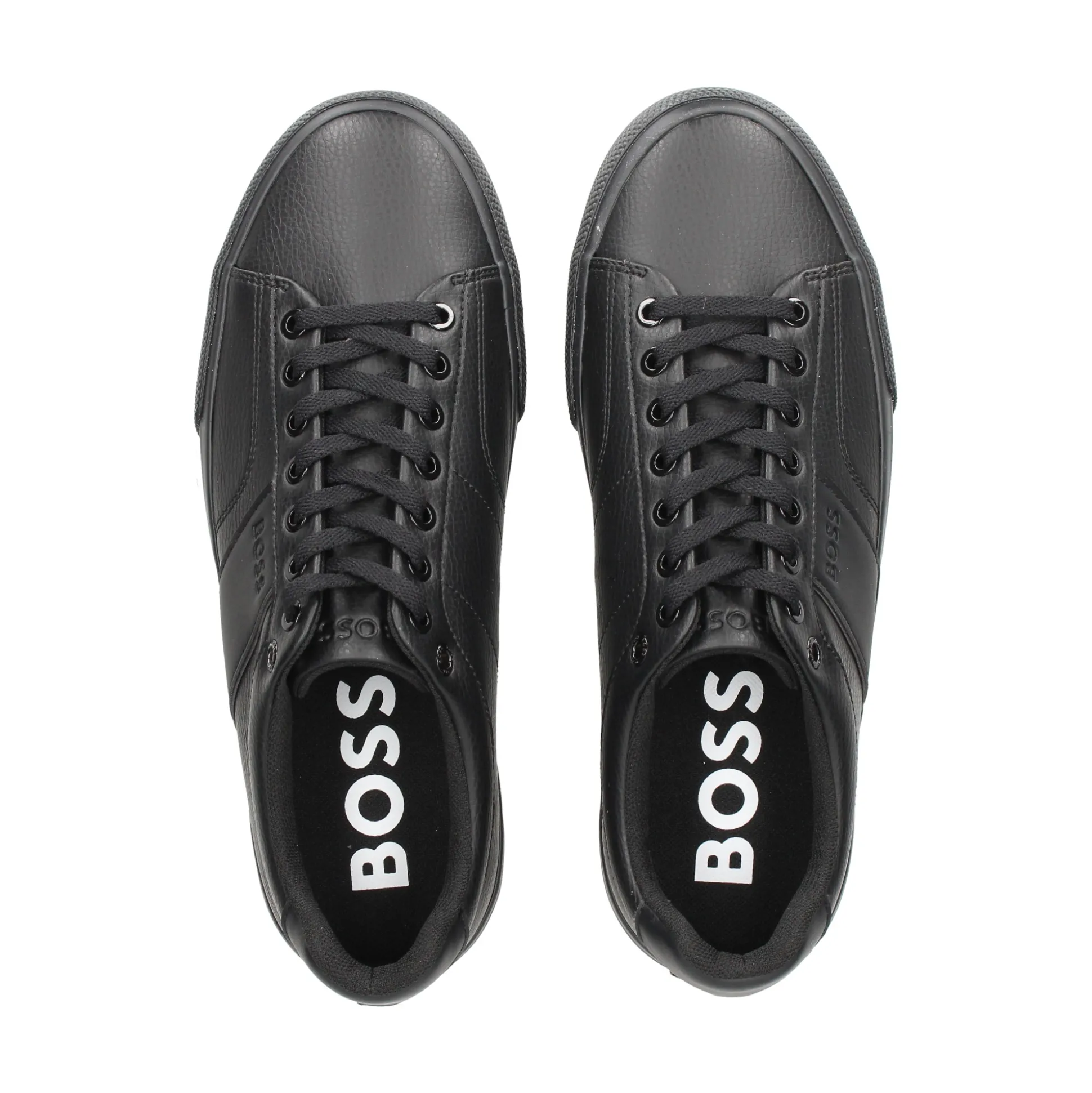 BOSS Zapatillas de Hombre Aiden_Tenn_grltp 005 BLACK