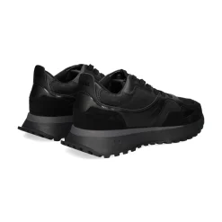 BOSS Zapatillas de Hombre Jonah_Runn_mxmnN 005 BLACK