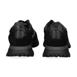 BOSS Zapatillas de Hombre Jonah_Runn_mxmnN 005 BLACK