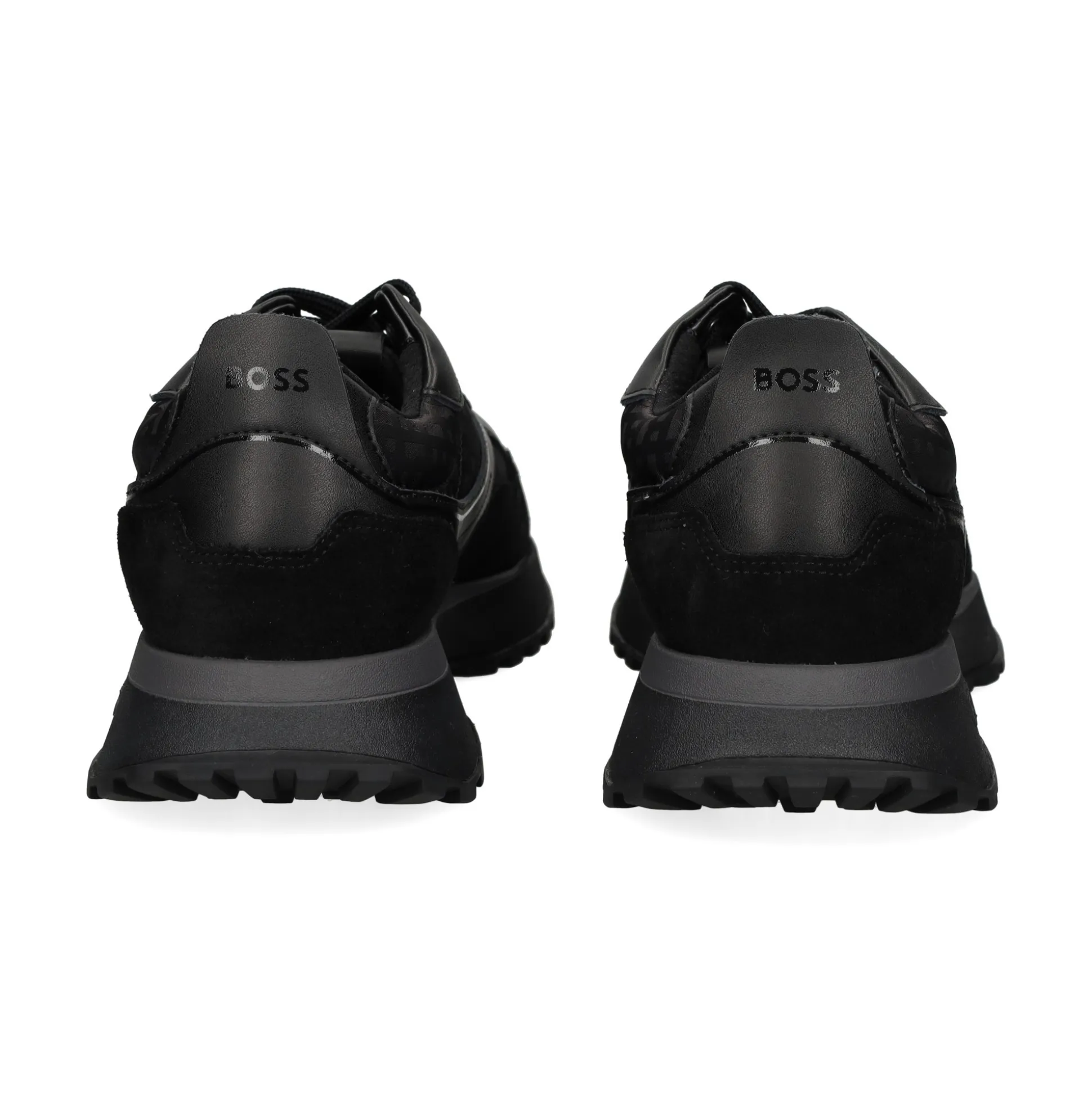 BOSS Zapatillas de Hombre Jonah_Runn_mxmnN 005 BLACK