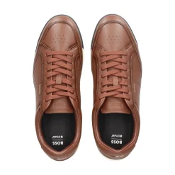 BOSS Zapatillas de Hombre Nitan_Lowp_bu 210 MEDIUM BROW