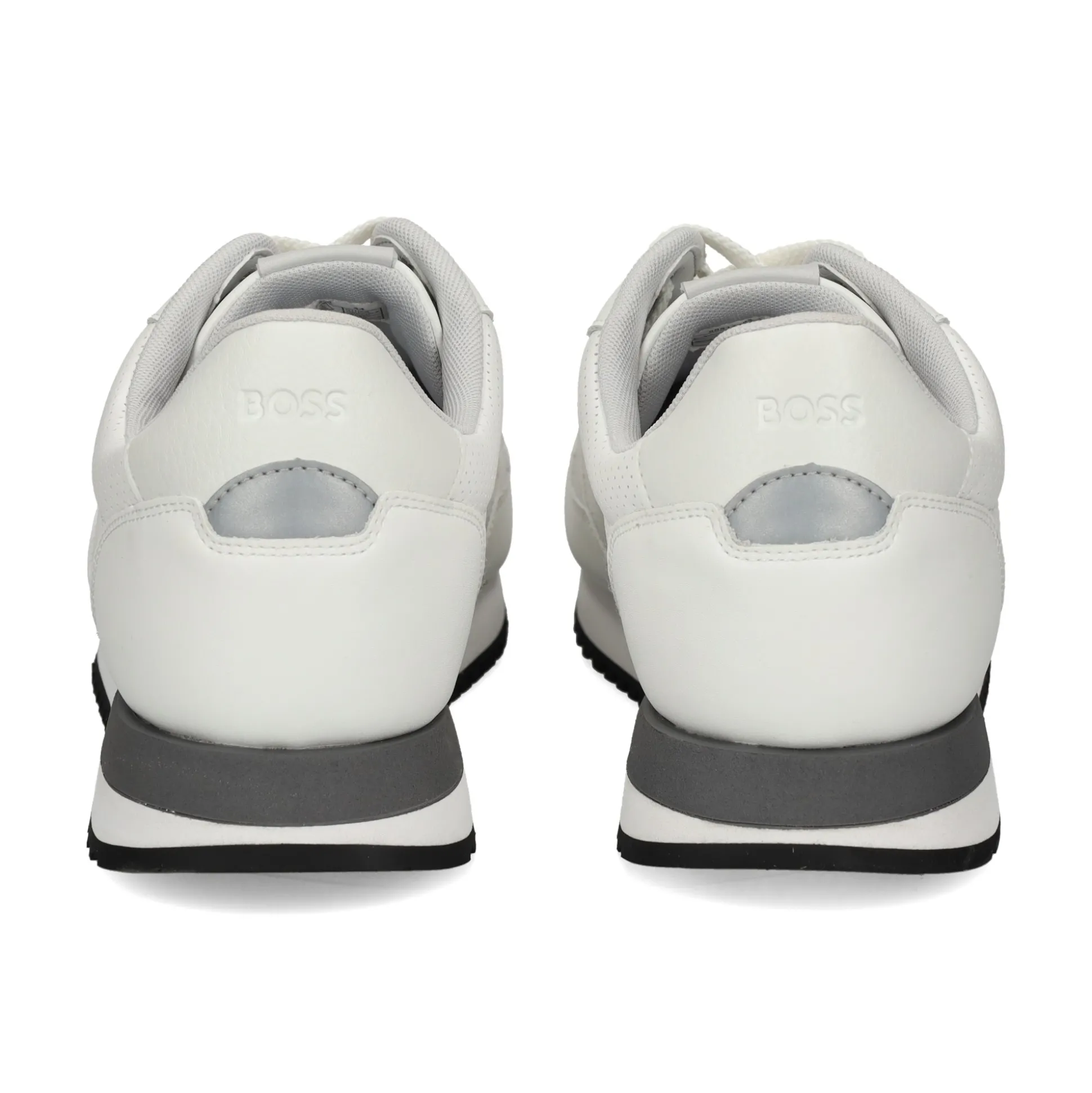 BOSS Zapatillas de Hombre Kai_Runn_ltpf 100-White