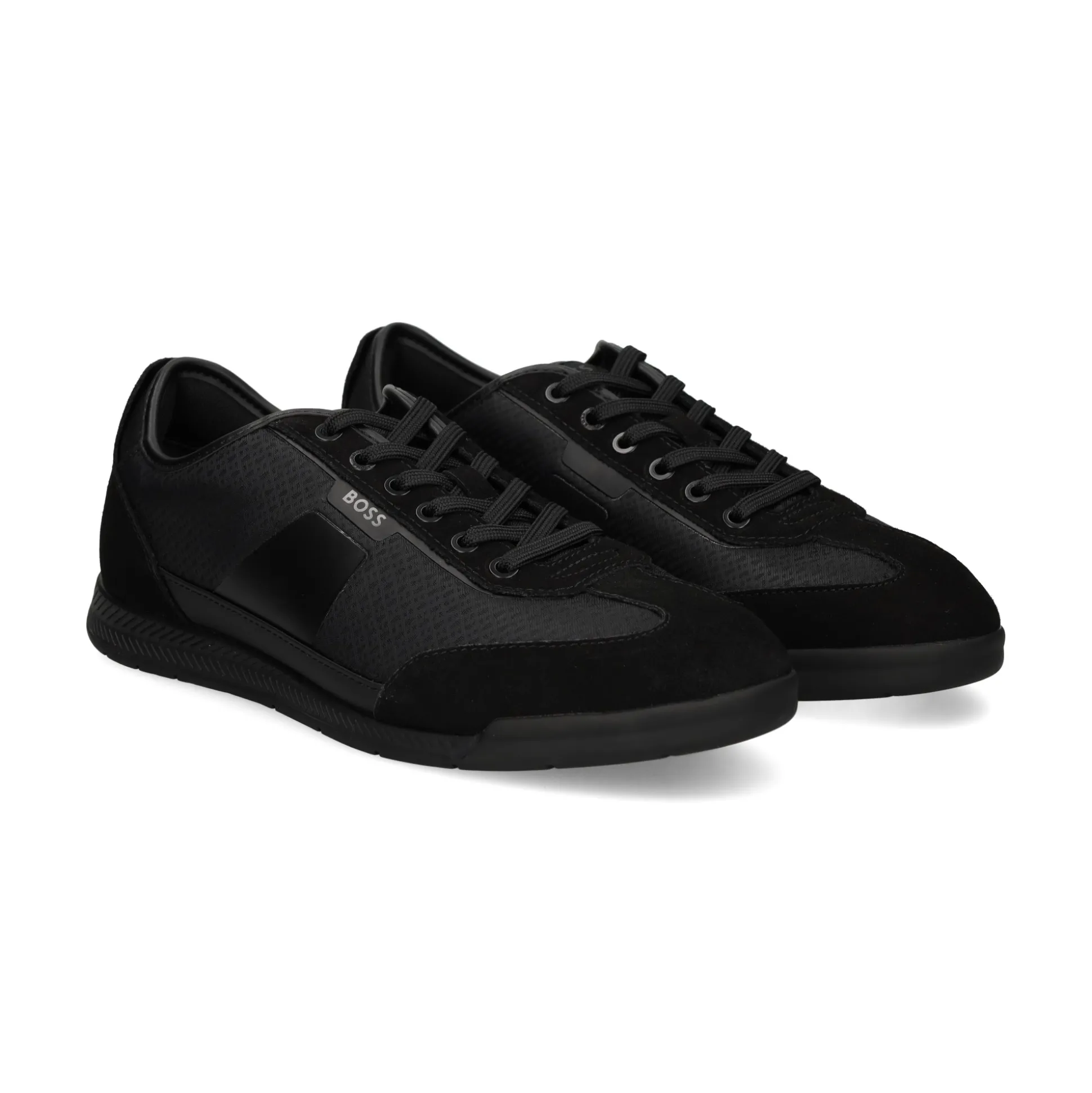BOSS Zapatillas de Hombre Nitan_Lowp_nymn 10277929 01 005 BLACK