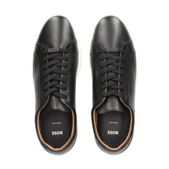 BOSS Zapatillas de Hombre Gary_Tenn_nalu_N 001 NEGRO