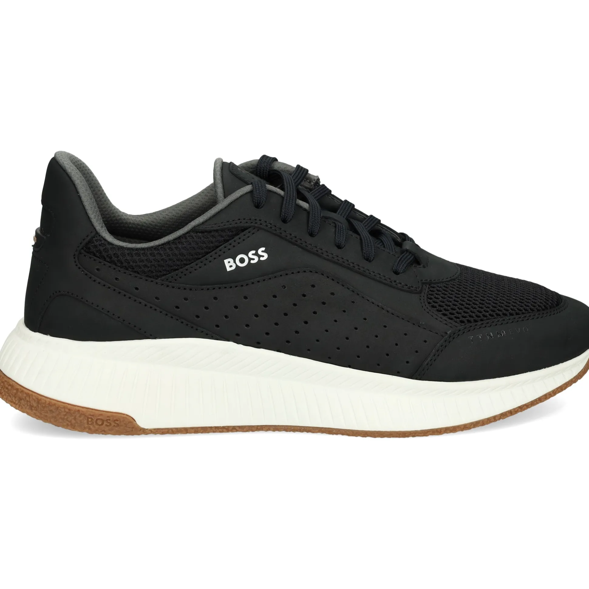 BOSS Zapatillas de Hombre TTNM EVO_Runn_nume 001-Black