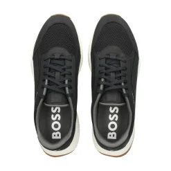 BOSS Zapatillas de Hombre TTNM EVO_Runn_nume 001-Black