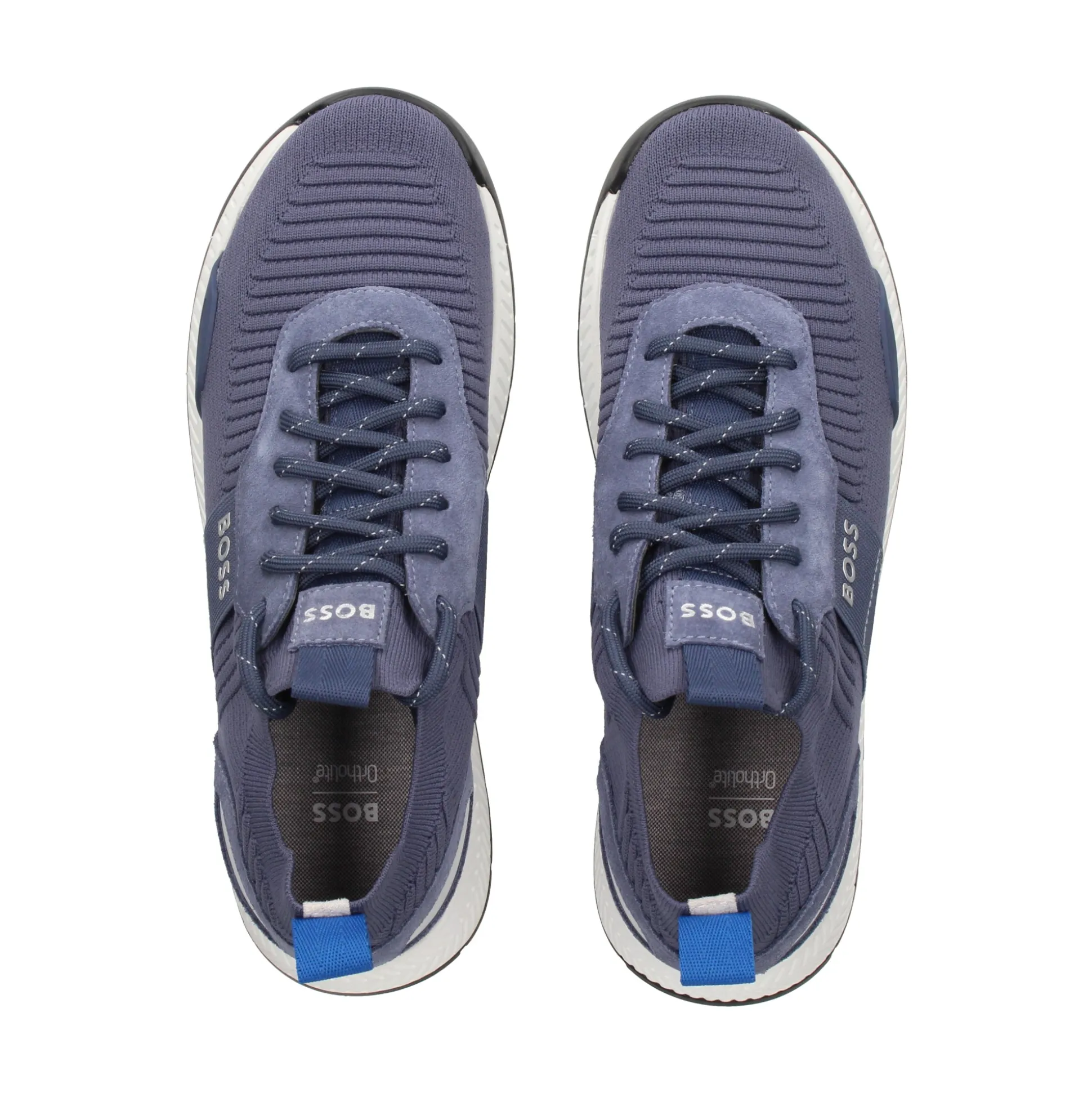 BOSS Zapatillas de Hombre Titanium_Runn_knst 413 Navy