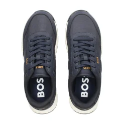 BOSS Zapatillas de Hombre Titanium_Runn_nypuN 401 DARK BLUE