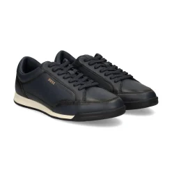 BOSS Zapatillas de Hombre Nitan_Lowp_bu 401 DARK BLUE
