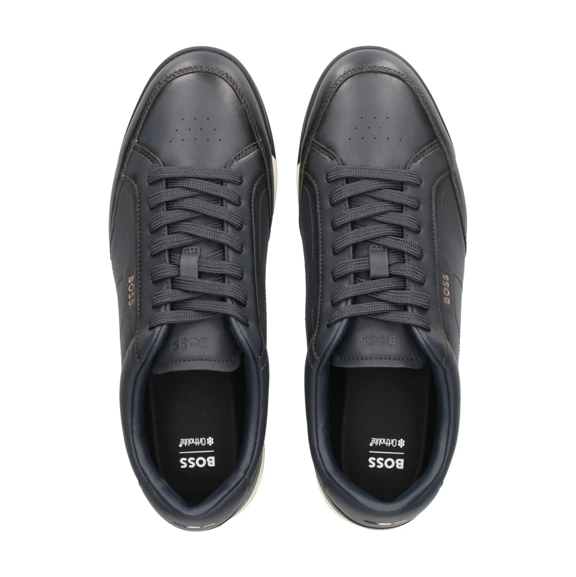 BOSS Zapatillas de Hombre Nitan_Lowp_bu 401 DARK BLUE