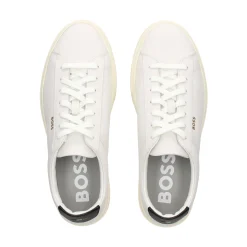 BOSS Zapatillas de Hombre Kieran_Tenn_bu 102-Natural