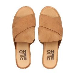 BUENO Sandalias con plataforma de Mujer WA4703 ALFA CUERO