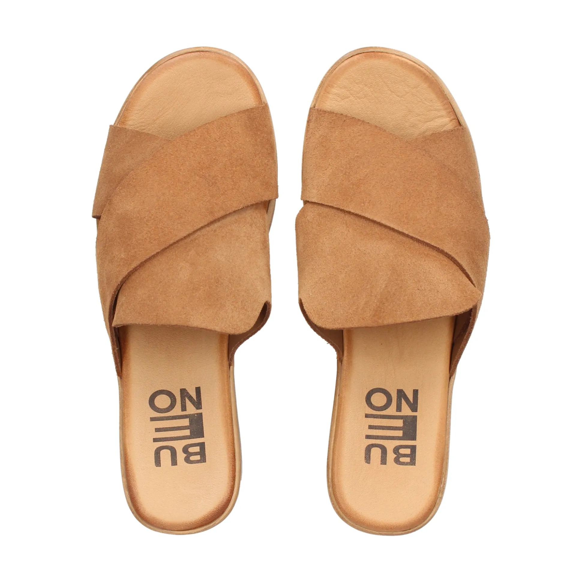 BUENO Sandalias con plataforma de Mujer WA4703 ALFA CUERO