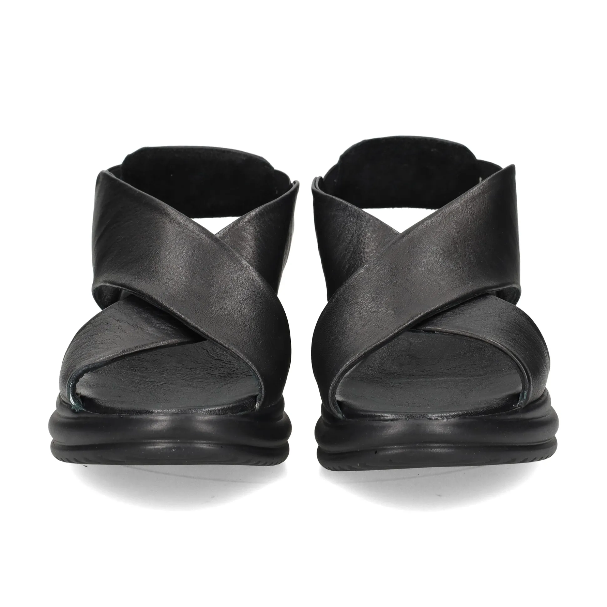BUENO Sandalias con plataforma de Mujer WY5703 NEGRO