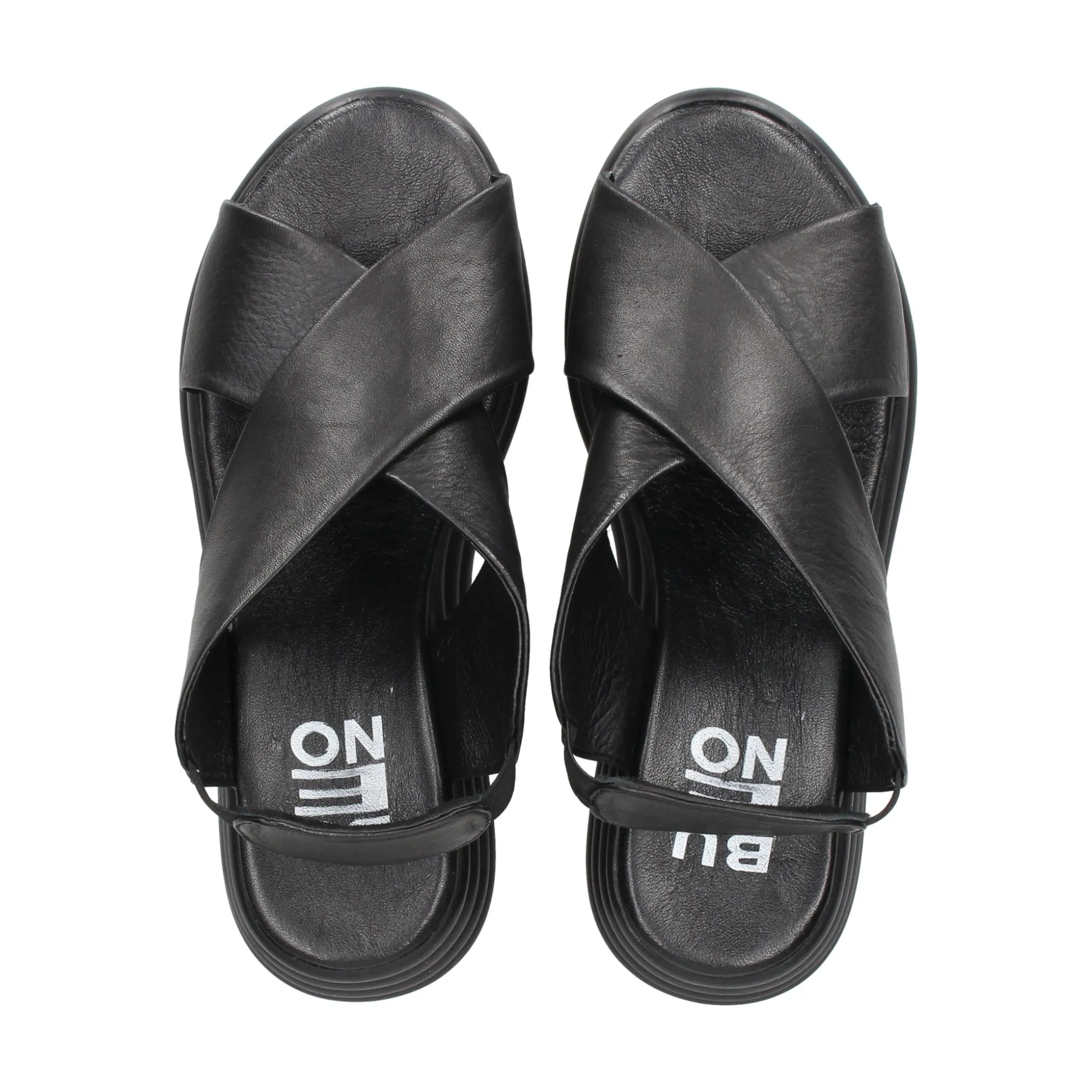 BUENO Sandalias con plataforma de Mujer WY5703 NEGRO