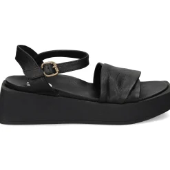 BUENO Sandalias con plataforma de Mujer WY5909 NEGRO