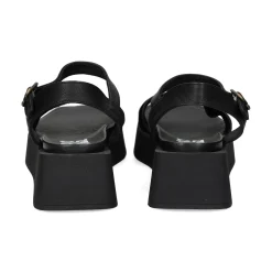 BUENO Sandalias con plataforma de Mujer WY5909 NEGRO