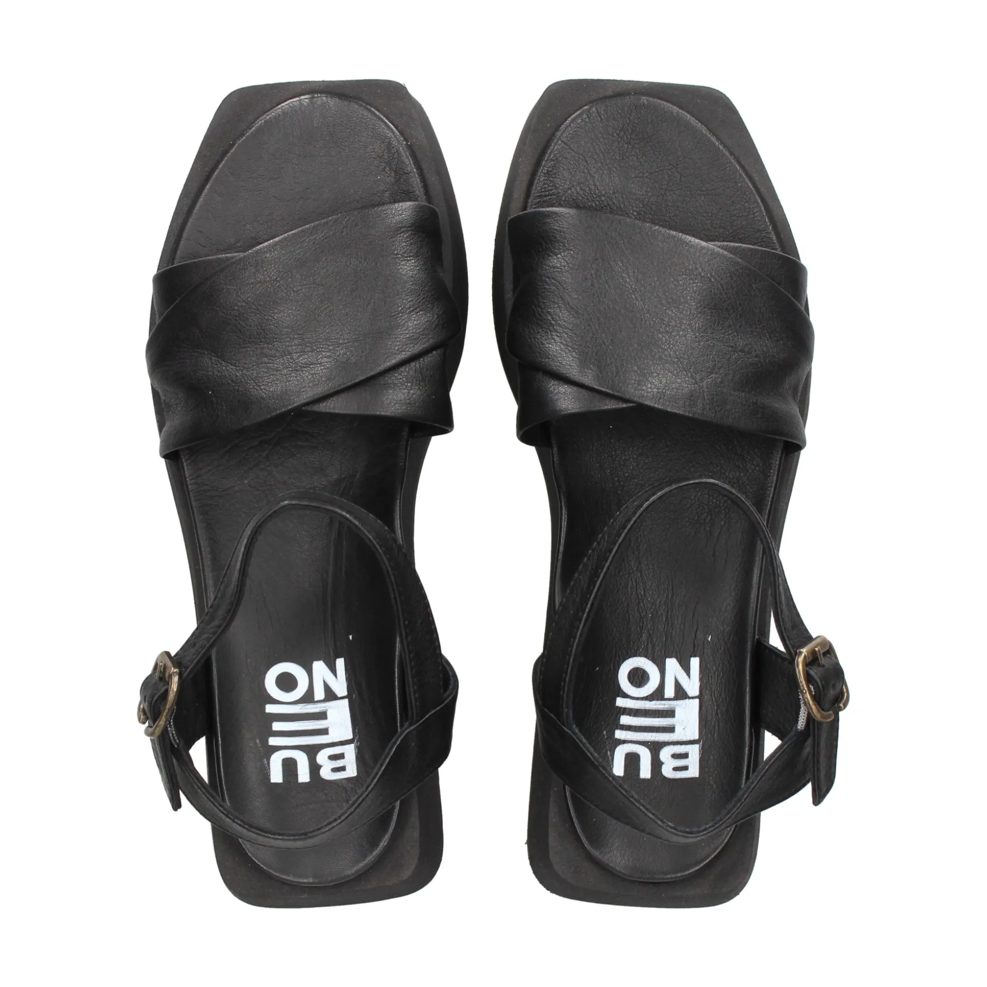 BUENO Sandalias con plataforma de Mujer WY5909 NEGRO