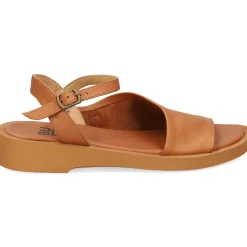 BUENO Sandalias planas de Mujer WY2901 DARK COCONUT