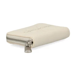 CALVIN KLEIN Billeteras K60K612255 ACF EGGSHELL