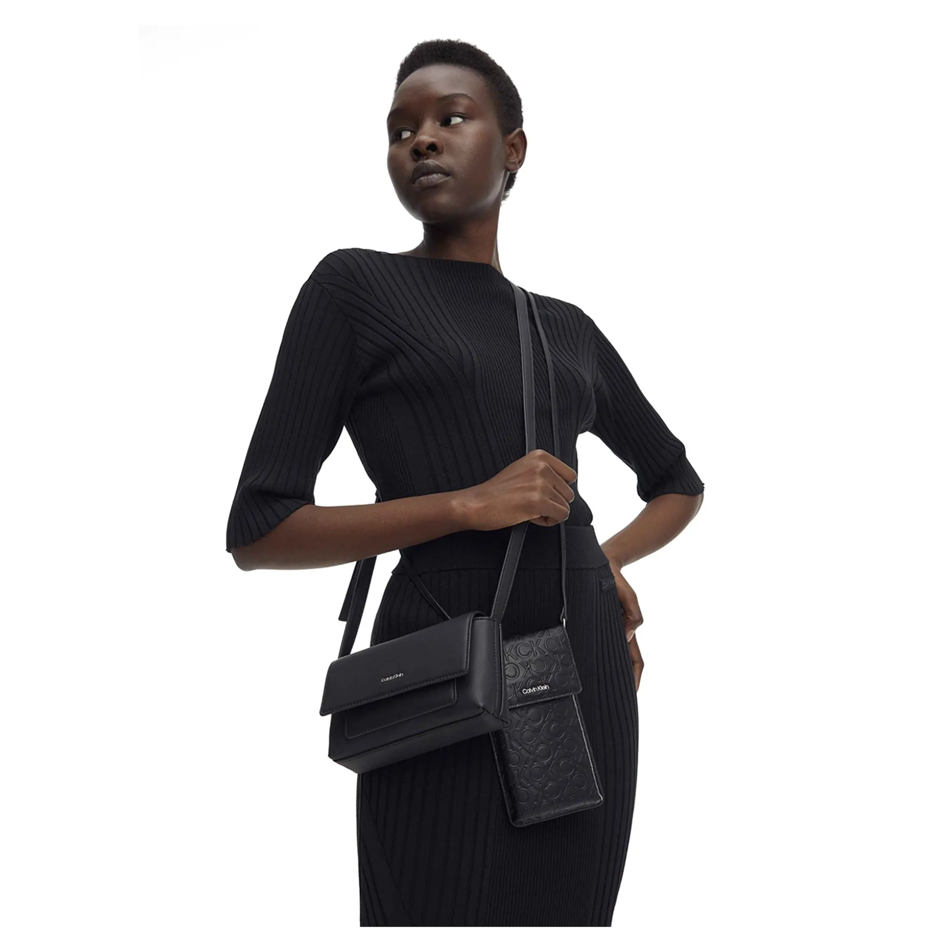 CALVIN KLEIN Bolsos K60K610780 BAX CK BLACK