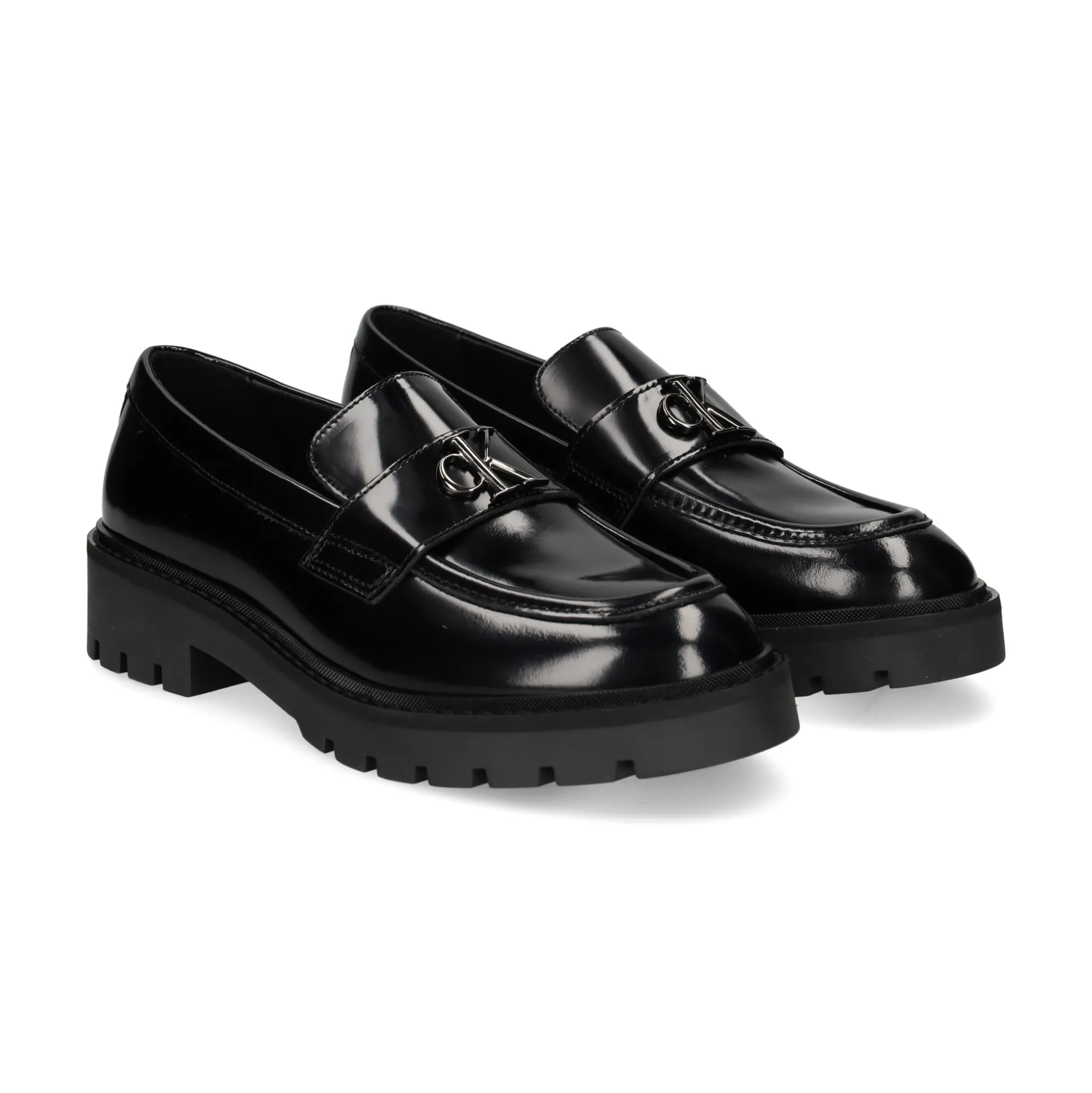 CALVIN KLEIN Mocasines de Mujer YW0YW01503 0GT TRIPLE BLAC