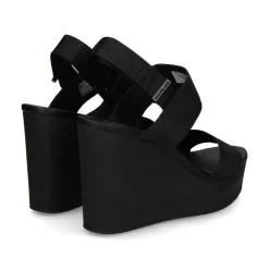 CALVIN KLEIN Sandalias cuña de Mujer YW0YW00959 BLACK - BDS