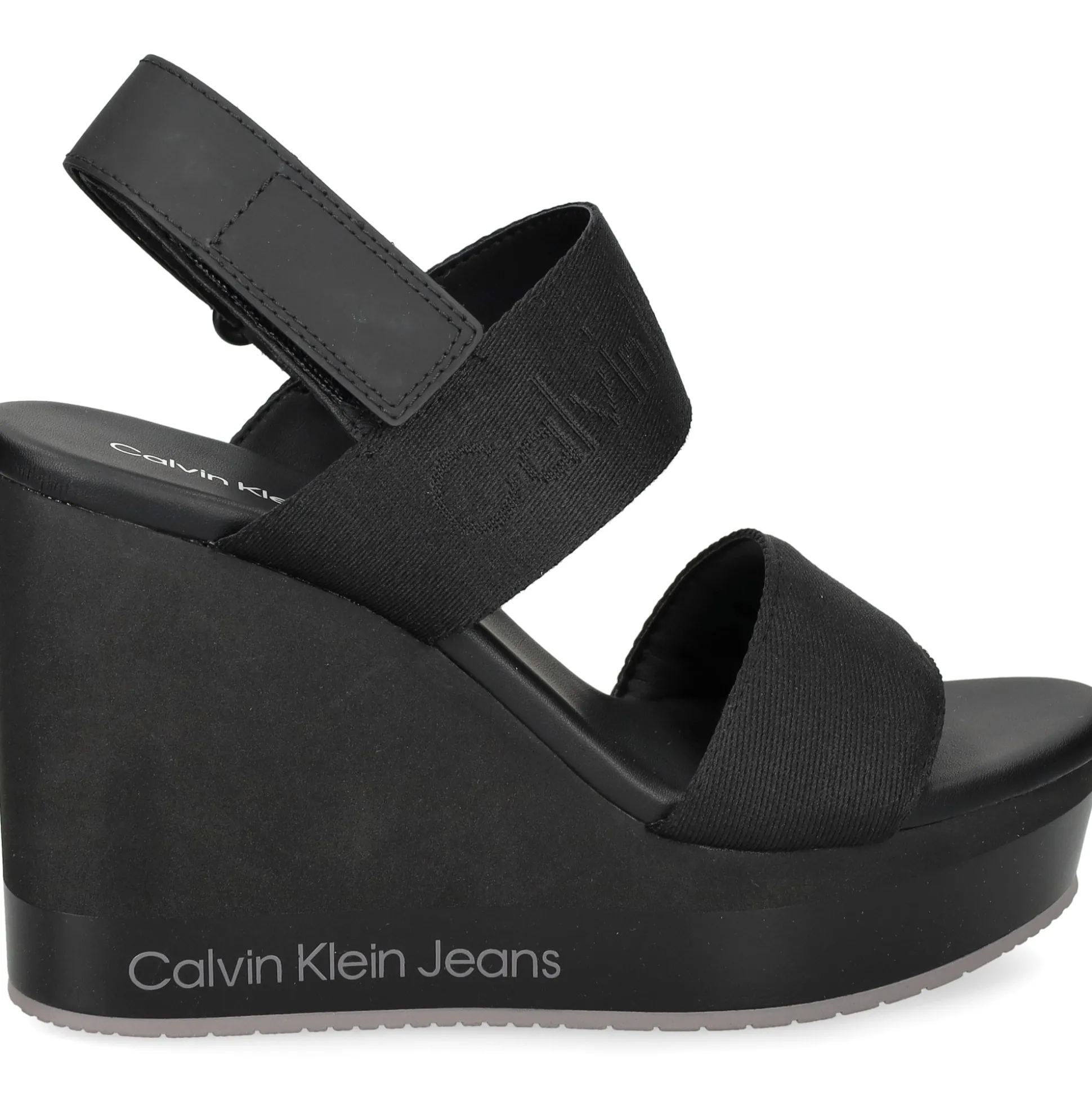 CALVIN KLEIN Sandalias cuña de Mujer YW0YW01360 0GO BLACK